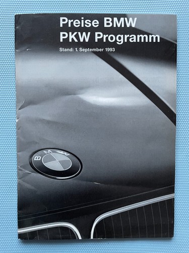 Bmw prospekt katalog - katalog, pkw