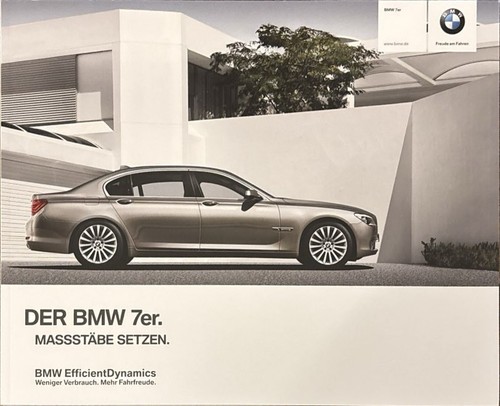 Bmw 7er prospekt brochure - bmw,