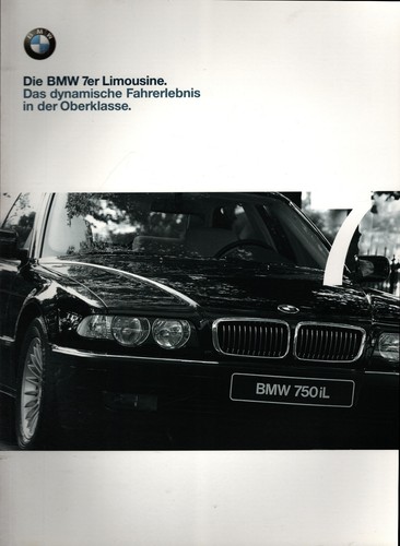 Prospekt bmw 7er - prospekt, von