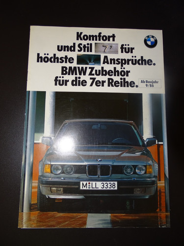 Bmw prospekt zubehör - bmw, für