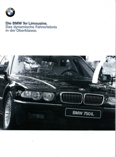 Autoprospekt bmw 7er - autoprospekt,