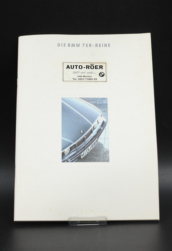 Die bmw 7er reihe - bmw, 1992