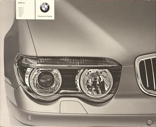 Bmw 7er prospekt brochure - 7er,
