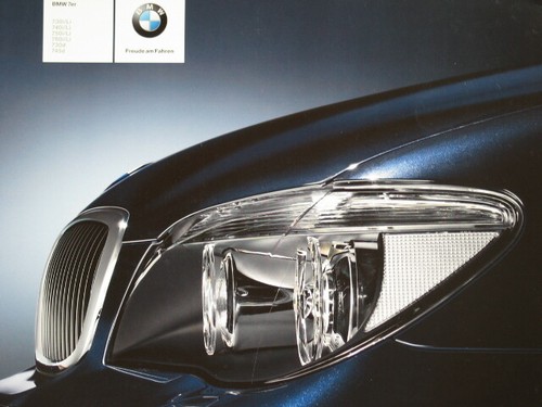Prospekt bmw e65 e66 - e66, 730i