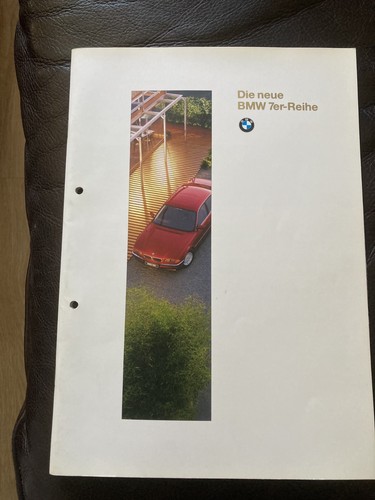 Prospekt bmw 7er von 1995 - prospekt,