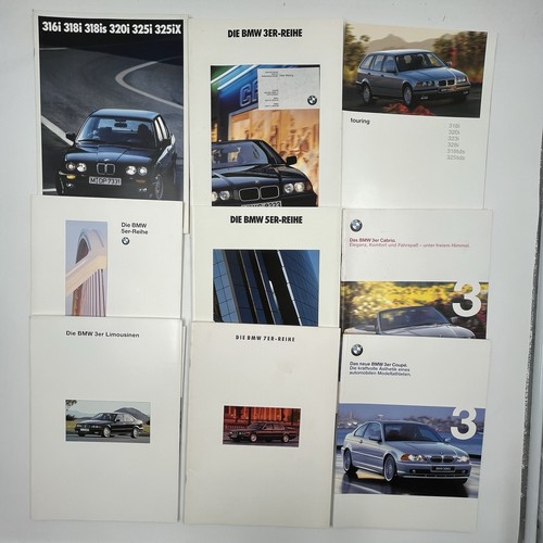 Bmw prospekte sammlung - bmw,