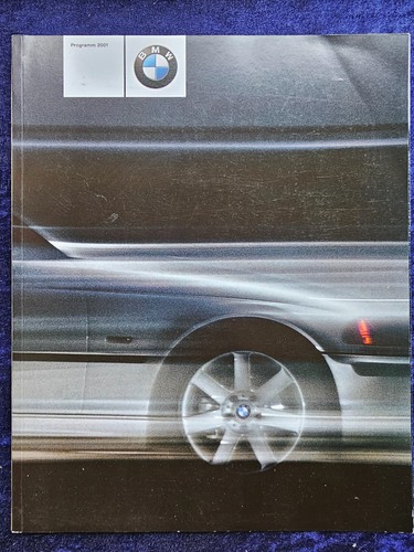 Bmw programm prospekt 2001 - bmw, programm,