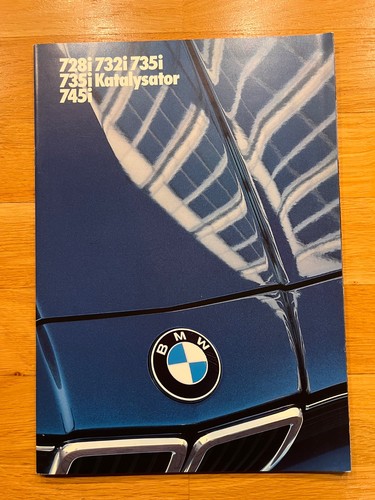 Prospekt bmw e23 7er 728i - 7er, =