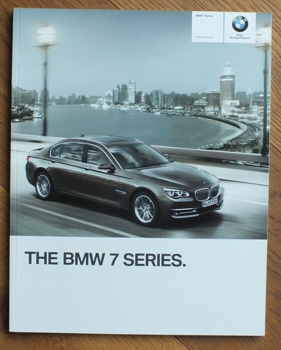 Bmw 7er series 2014 katalog - bmw,