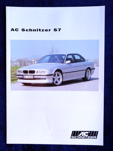 Schnitzer bmw 7er e38 - ac,