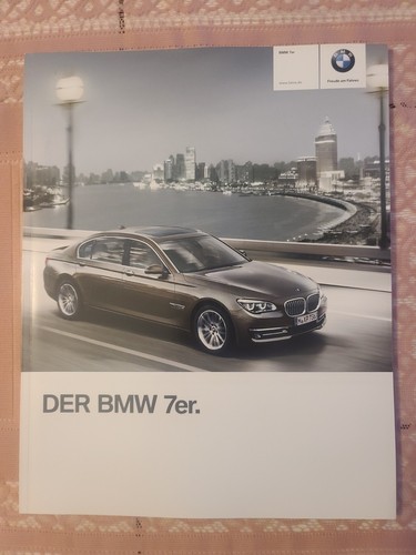 Bmw 7er prospekt - bmw,