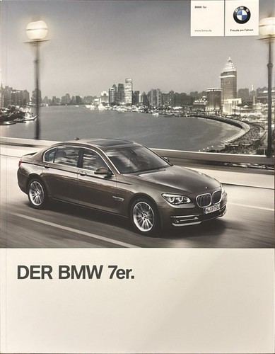 Bmw 7er prospekt brochure - 7er,