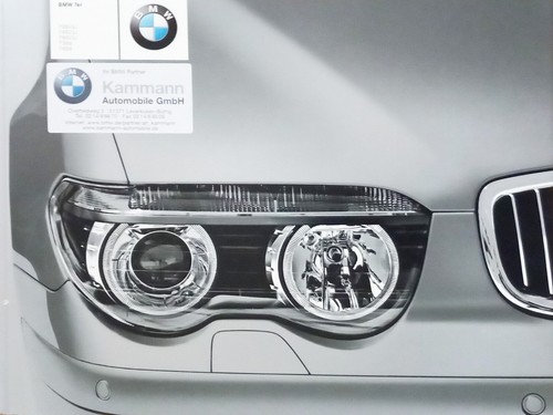 Bmw 7er prospekt - bmw,