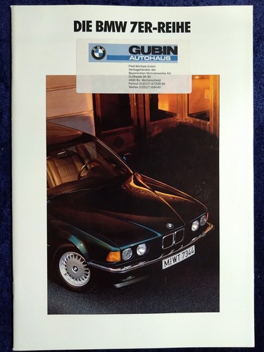 Bmw 7er reihe 32 prospekt - bmw,
