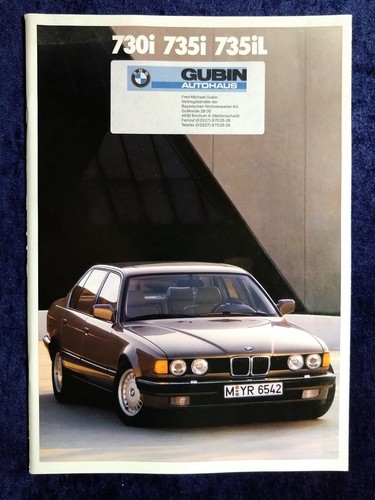 Bmw 7er 32 prospekt - bmw, e