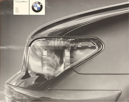 Bmw 7er prospekt brochure - bmw,