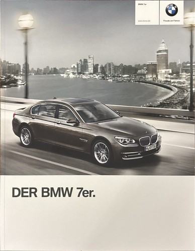 Bmw 7er prospekt - prospekt, brochure
