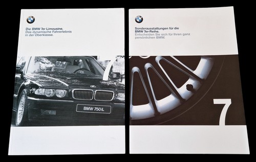 Bmw 7er e38 facelift prospekt - e38,