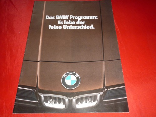 Bmw 3er e21 5er - e12, e23