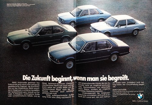 Bmw werbung aus 1977 - aus,