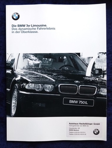 Bmw 7er reihe prospekt - reihe, e