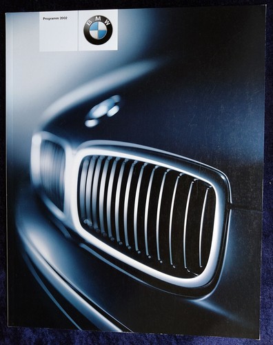 Bmw programm prospekt 2002 - bmw,