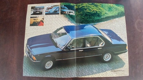 Bmw 7er prospektblatt - 7er, prospektblatt,