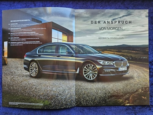 Bmw 7er reihe - reihe, prospekt