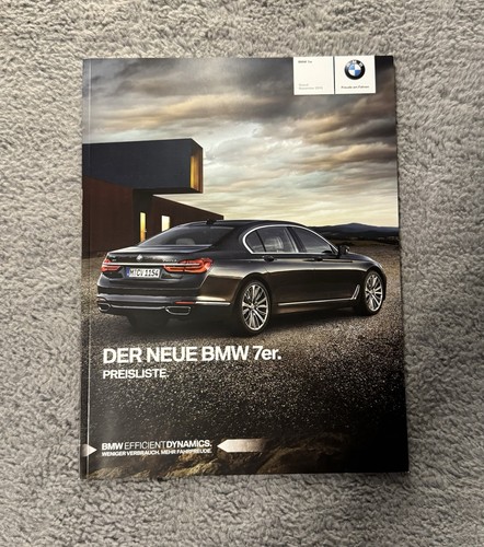 Bmw 7er g11 - g11, preisliste